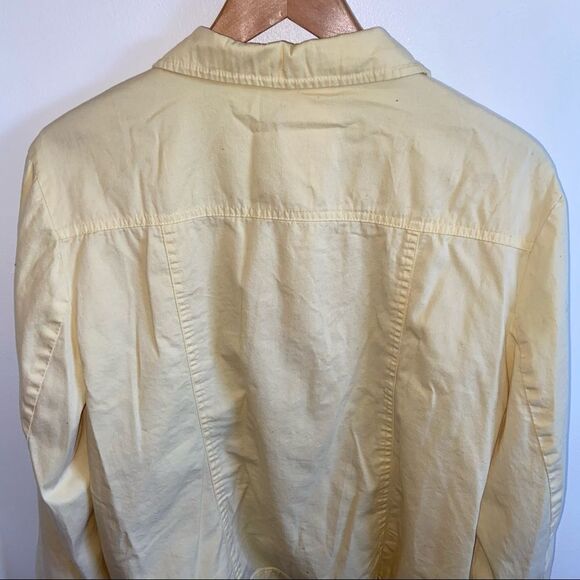 Studio Works Yellow zip up Jacket - Picture 10 of 12